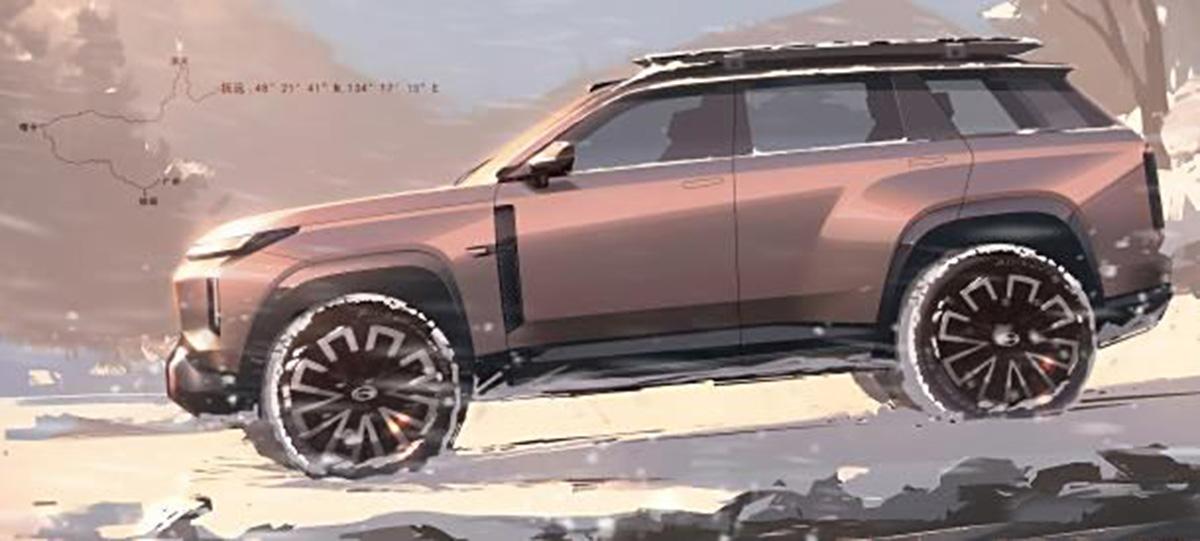 广汽传祺全新SUV,S7更多信息曝光,全新设计风格,外观很硬朗