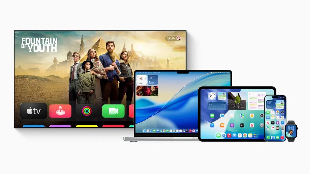 苹果史上最大规模软件设计更新 新设计扩展到iOS 26、 iPadOS 26、macOS Tahoe 26、 watchOS 26和tvOS 26。